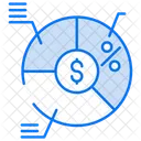 Ratio Percentage Discount Icon
