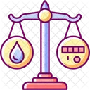Rational water consumption  Icon