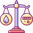 Rationeller Wasserverbrauch  Symbol