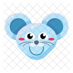 Rato feliz Emoji Ícone