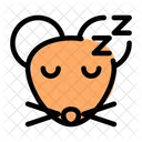 Raton Durmiendo Icono