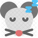 Raton Durmiendo Icono