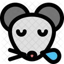Raton Roncando Icono