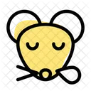 Raton Roncando Icono