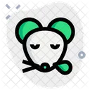 Raton Roncando Animal Fauna Icono