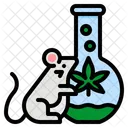 Cannabis Runde Test Symbol