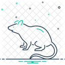 Ratte Maus Tier Symbol