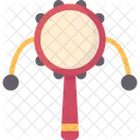 Rattle Drum Toy Icon