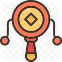 Rattle Drum Rattle Musical Instrument Icon