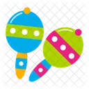 Baby Toy Rattle Icon