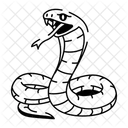 Rattlesnake Serpent Snake Icon