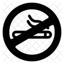 Rauchen Verboten Zigaretten Verboten Symbol