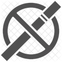 Rauchen Verboten Keine Zigaretten Verboten Symbol