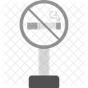 Rauchen verboten Schild  Icon