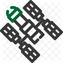 Raum Station Orbital Icon