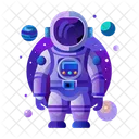 Raumanzug Astronaut Astronomie Symbol