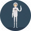 Raumfahrer Wissenschaft Astronaut Symbol