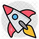 Projektil Rakete Geschoss Icon