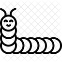 Raupe Insekt Larve Symbol