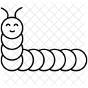 Raupe Insekt Larve Symbol