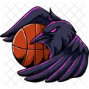 Raven Bird Basketball Icon