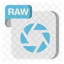 Raw Files And Folders File Format Icon