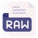 Raw Document File Icon