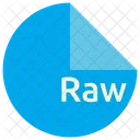 Raw File Format Icon