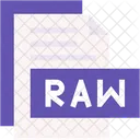 Raw Format Type Icon