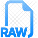 Filetype Raw File Icon