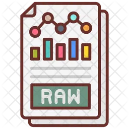 Raw data  Icon