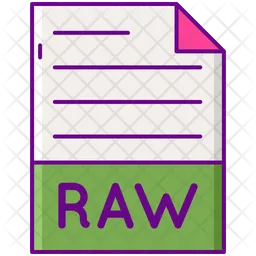 Raw data  Icon