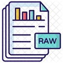 Raw Data Files Reports Icon