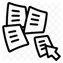 Raw Data Icon - Download in Line Style