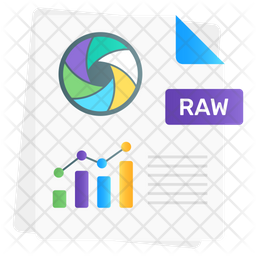 Raw Data Icon - Download in Flat Style