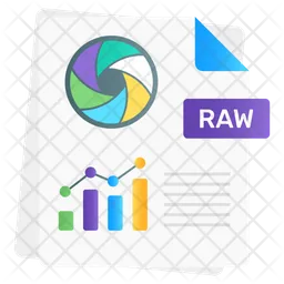 Raw Data  Icon