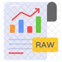 Raw Data Business Icon
