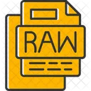 Raw File File Format File Icon