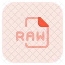 Raw File Audio File Audio Format Icon