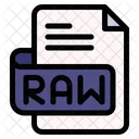 Raw File Type File Format Icon