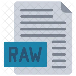 Raw File  Icon