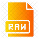 Raw File Raw Files And Folders Icon