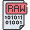 Raw Data File Icon
