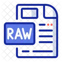 Raw File Format Extension Icon