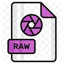 Raw File Format Icon