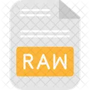 Raw File Raw Document Icon