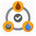 Raw Material  Icon