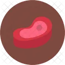Raw Meat Food Animal Icon