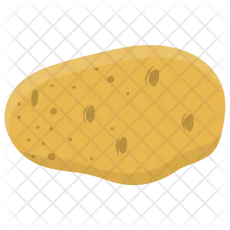 Raw Potato  Icon