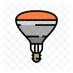 Ray Glow Bulb  Icon